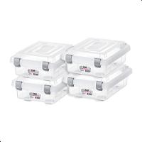 Kit Caixa Organizadora Transp. 1L 4 Unidades Top Stock Sanremo - 1