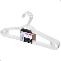 Kit Cabide Plástico Adulto 40cm Branco Sanremo 30 Unidades - 2