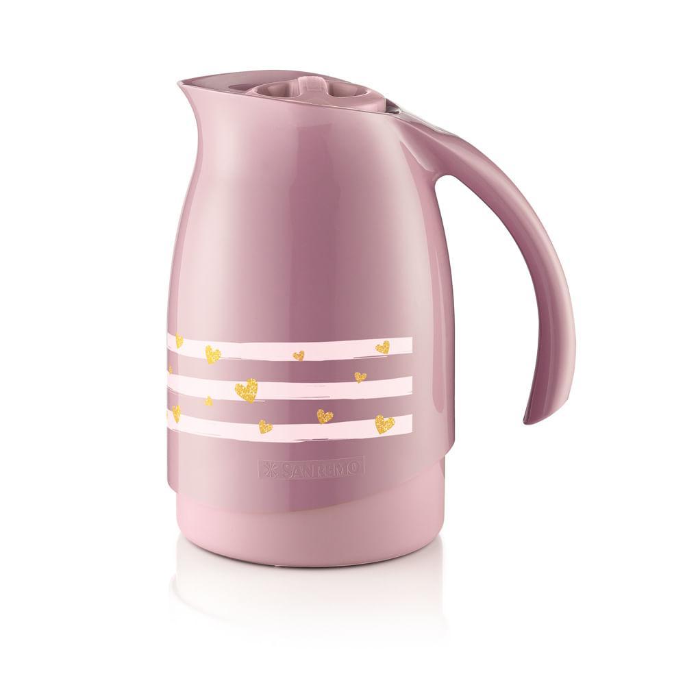 Kit Bule Térmico Rosa 700ml e Suporte para Café Sanremo - 3