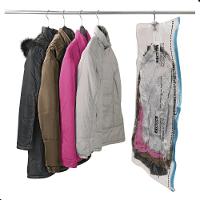 Kit 4 Sacos a Vácuo Organizador Hang Bag com Gancho Vac Bag