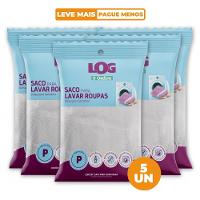 Kit Saco para Lavar Roupa Delicada Pequeno 5 unidades Log Ordene - 1