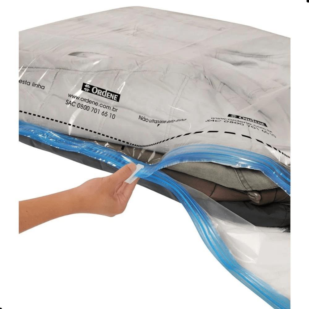 Kit 6 Sacos a Vácuo Organizador Hang Bag com Gancho Vac Bag - 7