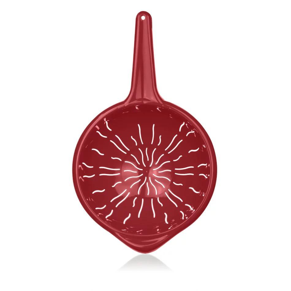 Escorredor de Massa Plástico com Cabo Vermelho Casar Sanremo - 2