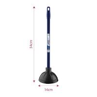 Desentupidor Sanitário de Borracha com Cabo em Madeira Azul Sanilux Bettanin - 2