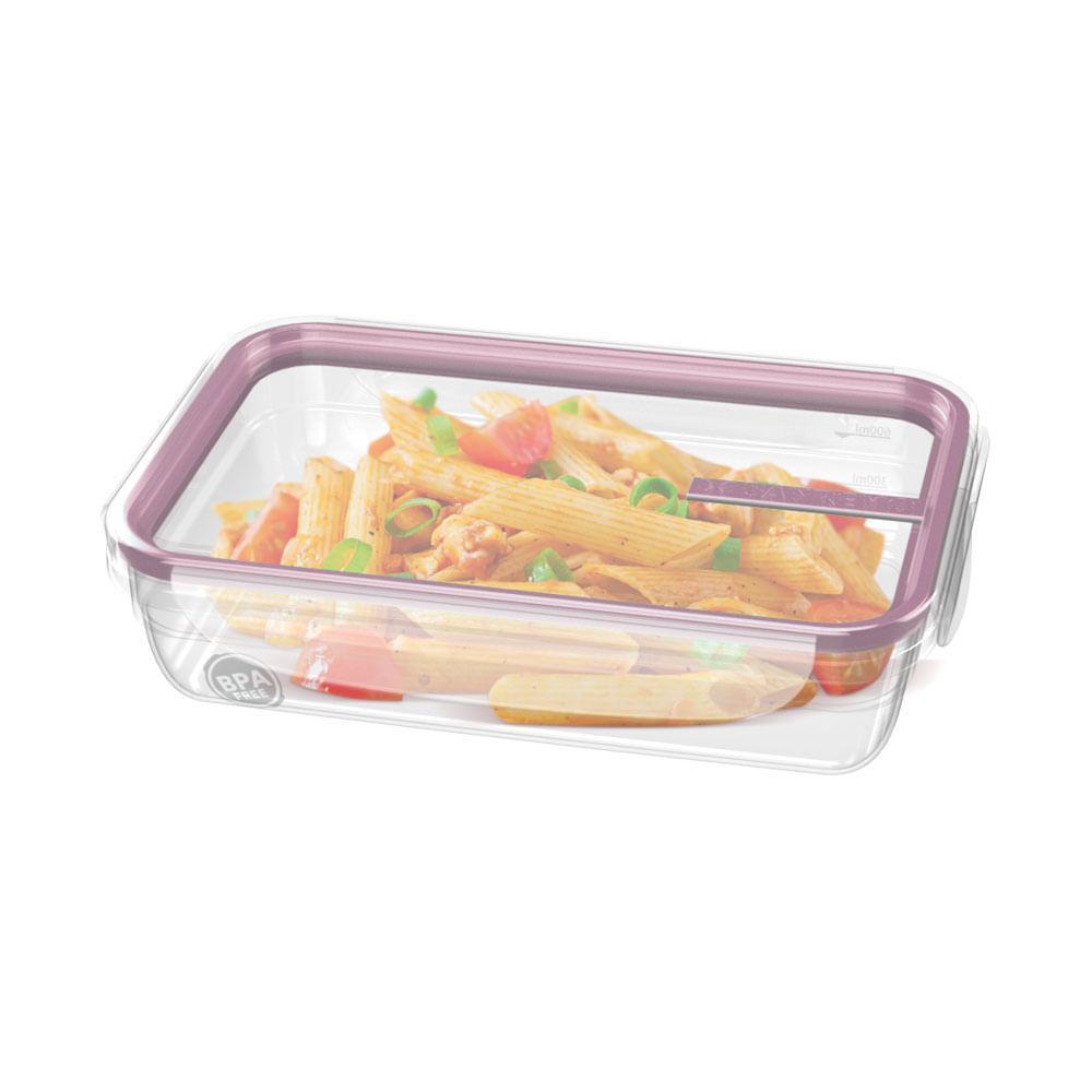 Pote Plástico com Travas Hermético Açaí 820ml Freshy Sanremo - 3