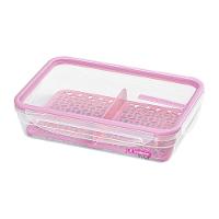 Pote Plástico com Travas Hermético com Grade Açaí 1,6L Freshy Sanremo - 3