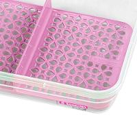 Pote Plástico com Travas Hermético com Grade Açaí 1,6L Freshy Sanremo - 4