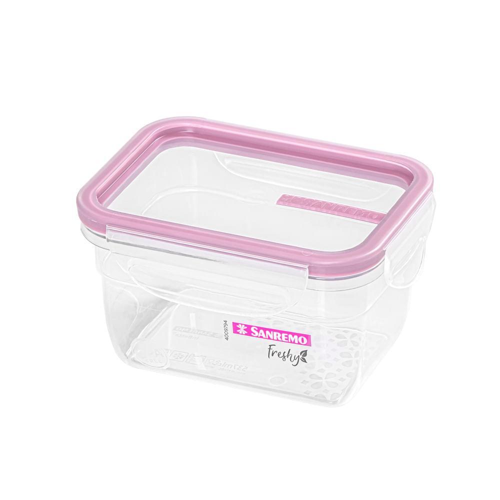 Pote Plástico com Travas Hermético Açaí 537ml Freshy Sanremo - 2