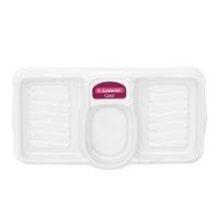 Porta Detergente Plástico Transparente Casar Sanremo - 1