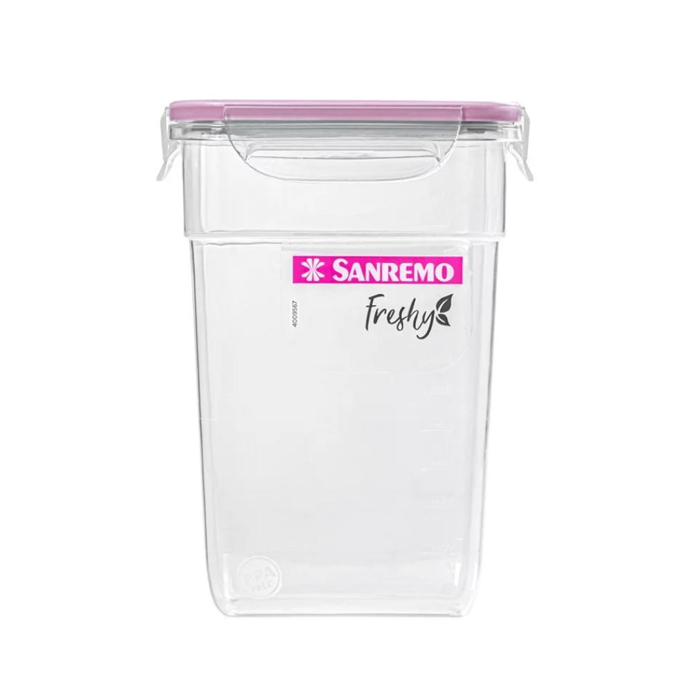 Pote Plástico com Travas Hermético Açaí 1,4L Freshy Sanremo - 2