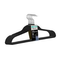 Cabide Emborrachado Preto 40,5cm My Closet Ordene 10 Unidades - 1