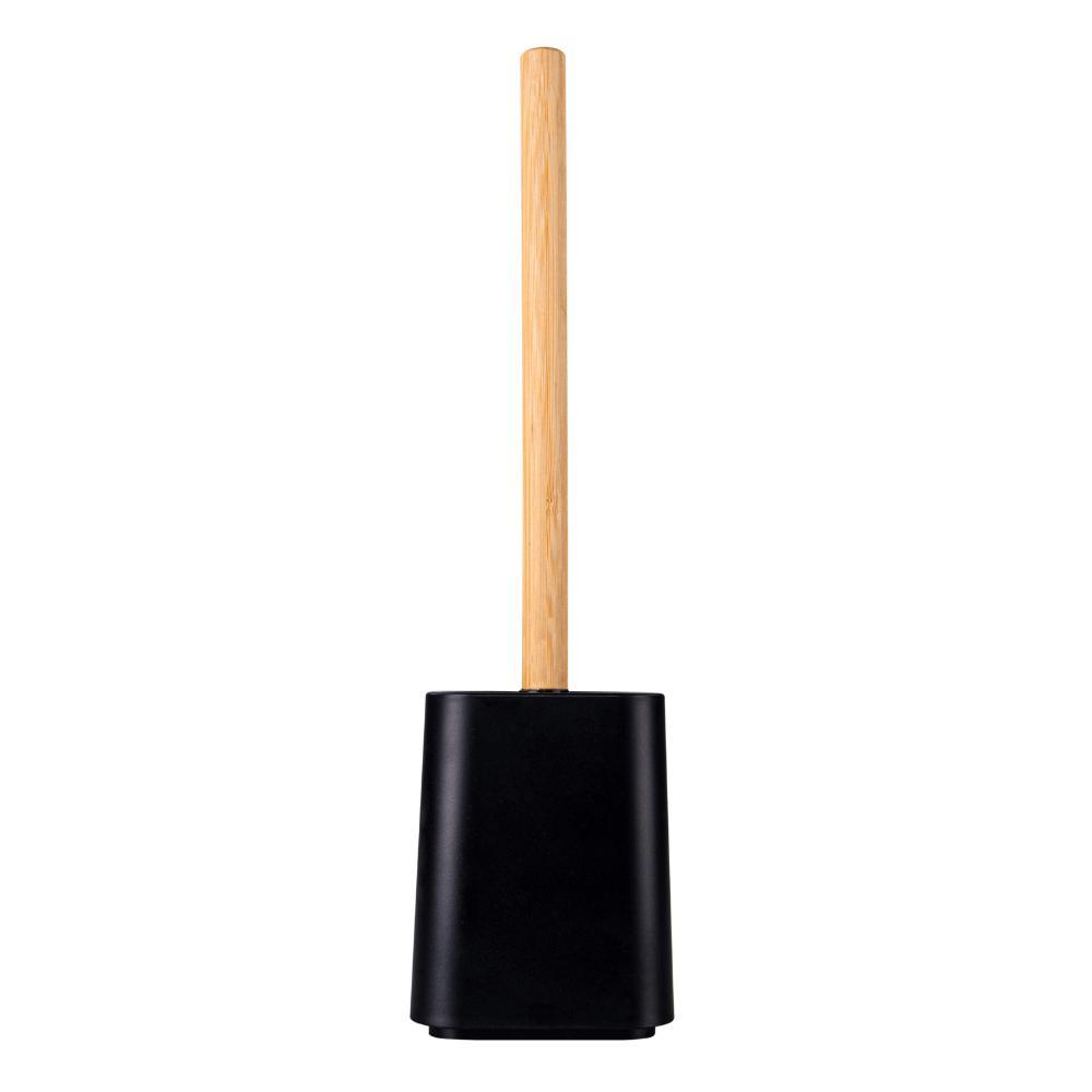 Escova Sanitária Plástico Preto Bambu My Day Ordene - 3