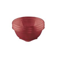 Kit 3 Potes para Sobremesa Plásticos Vermelho 240ml Casar Sanremo - 1