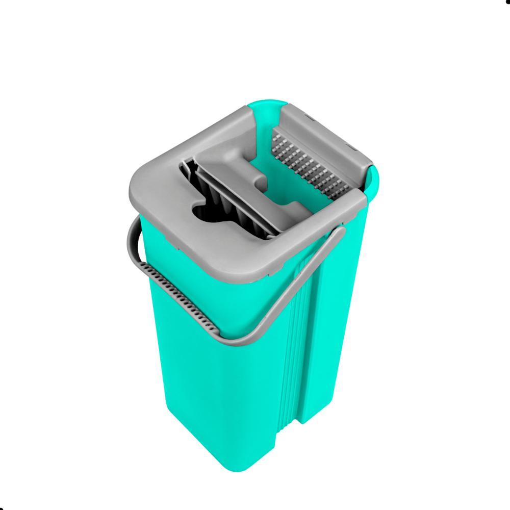 Kit Mop Lava e Seca com Cabo e Balde + Refil Extra Noviça - 3