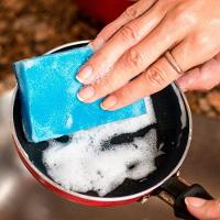 Kit Esponja Multiuso Não Risca Brilhus 30 unidades