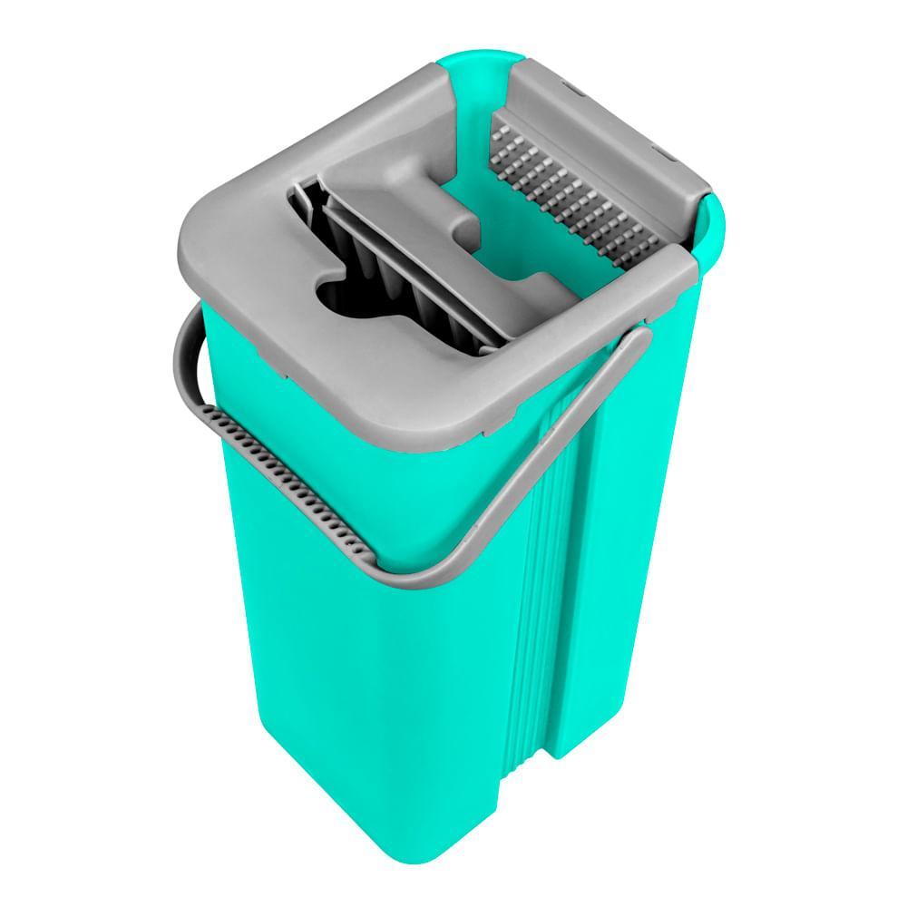 Mop Lava e Seca de Microfibra com Cabo e Balde 7L Noviça Bettanin - 2