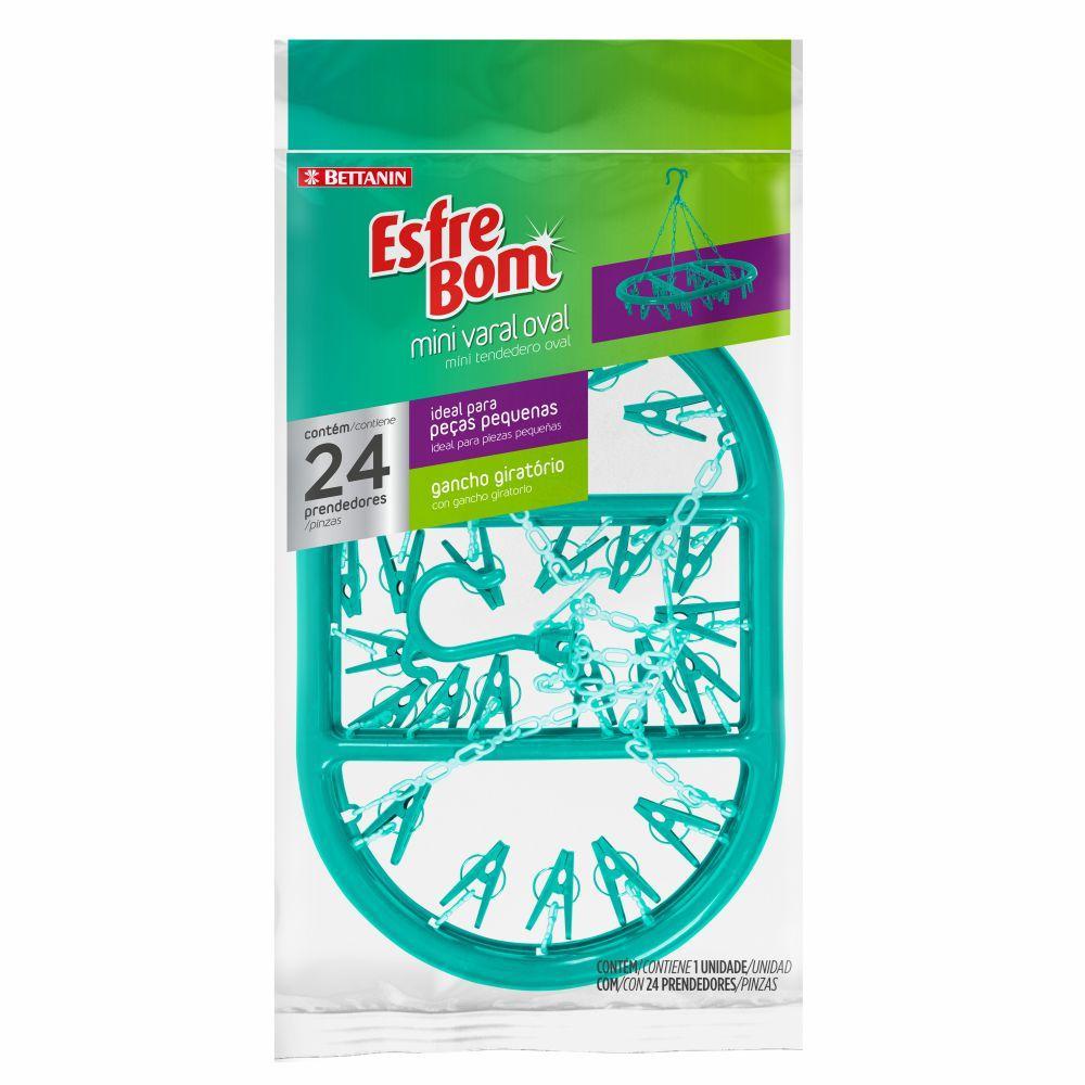 Mini Varal Oval Giratório EsfreBom - 1