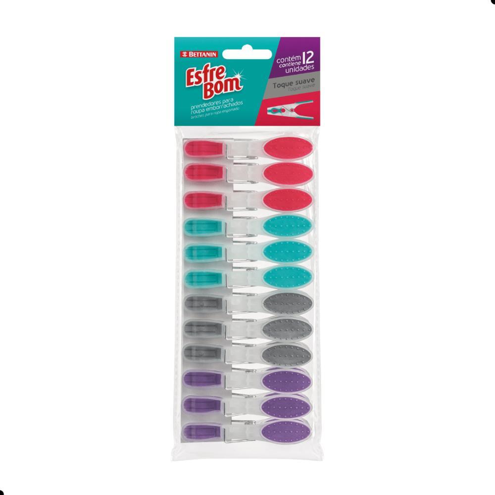 Kit Prendedor de Roupa Emborrachado EsfreBom 48 Unidades - 3