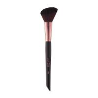 Pincel de Maquiagem para Blush Chanfrado Rosé Black F06 Lanossi - 1