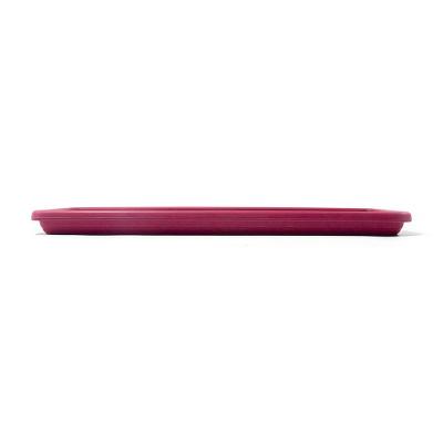 Prato para Floreira Plástico Retangular Rosa 48x18cm Atlas