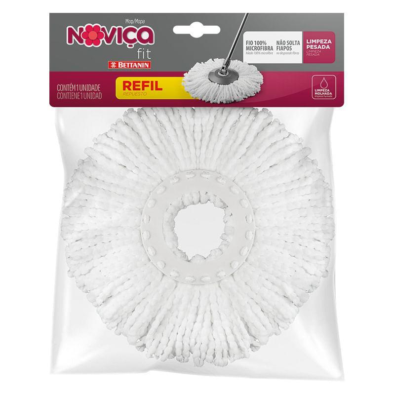 Refil Mop Compacto de Microfibra Noviça Brilhus Bettanin - 1