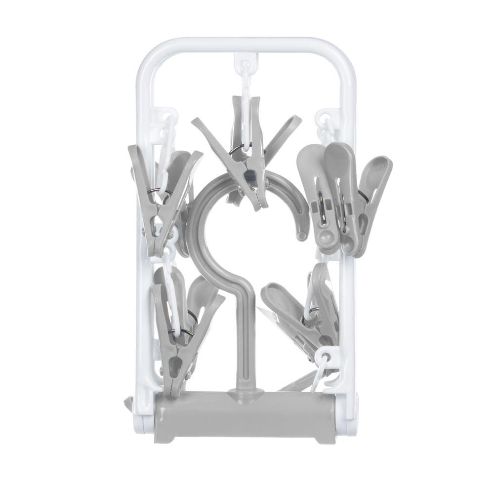 Varal Dobrável com 12 Prendedores Log Ordene - 2