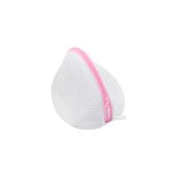 Saco para Lavar Roupa Delicada Sutiã 22x16cm Branco/Rosa Log Ordene - 2