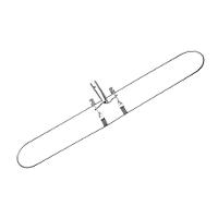 Armação Metálica Para Mop Pó 80x13cm SuperPro - 1