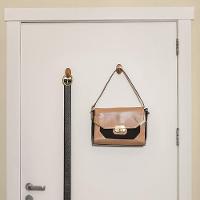 Gancho Adesivo Plástico Oval Médio Madeira Aplik Ordene 2 Peças - 3