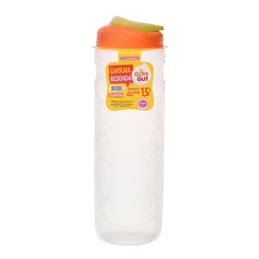 Garrafa Redonda Plástica 1,6L Gole Gut Sanremo - 1