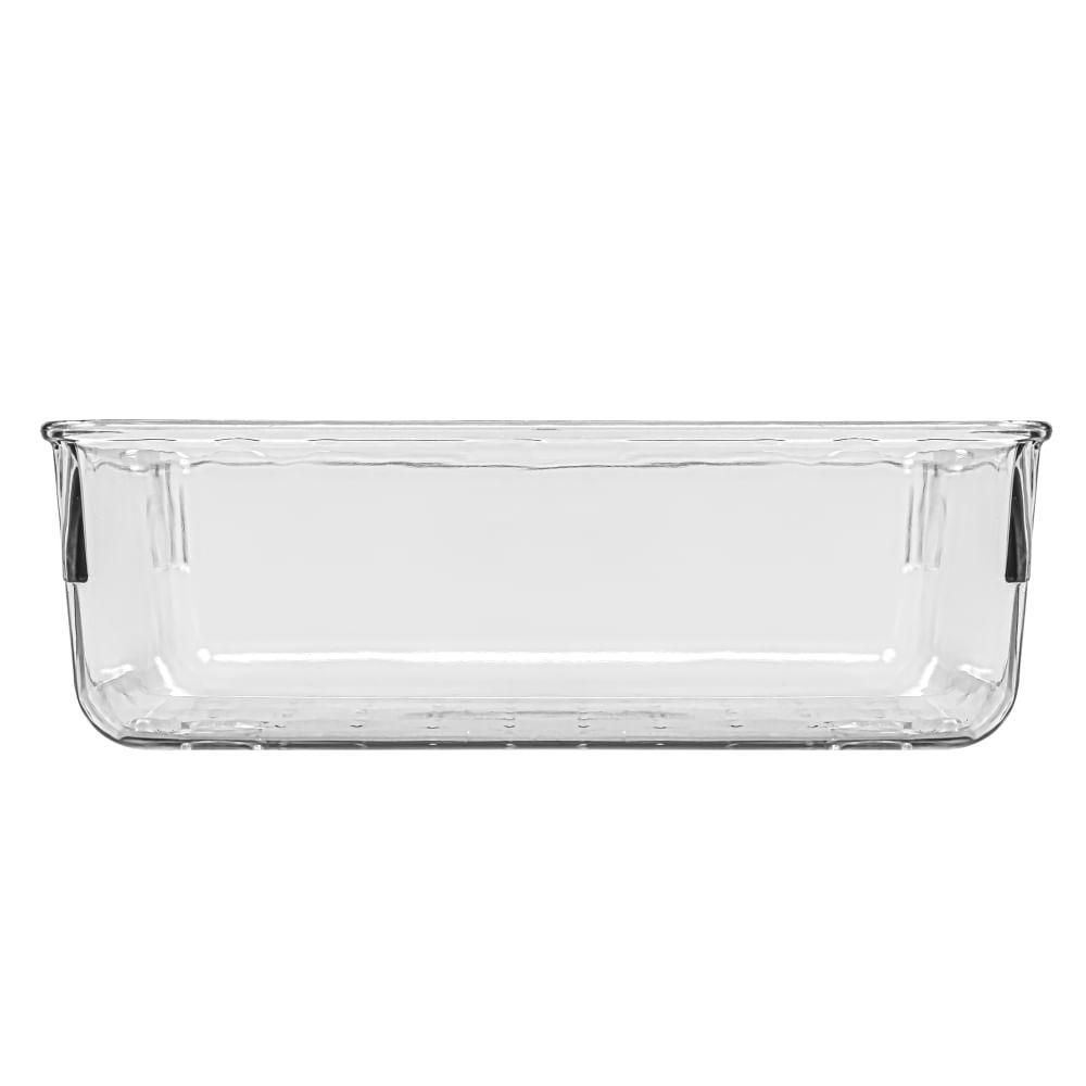 Cesto Organizador Plástico Multiuso P Clear 15,6cm Transparente Utti Ordene - 4