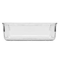 Cesto Organizador Plástico Multiuso P Clear 15,6cm Transparente Utti Ordene - 4
