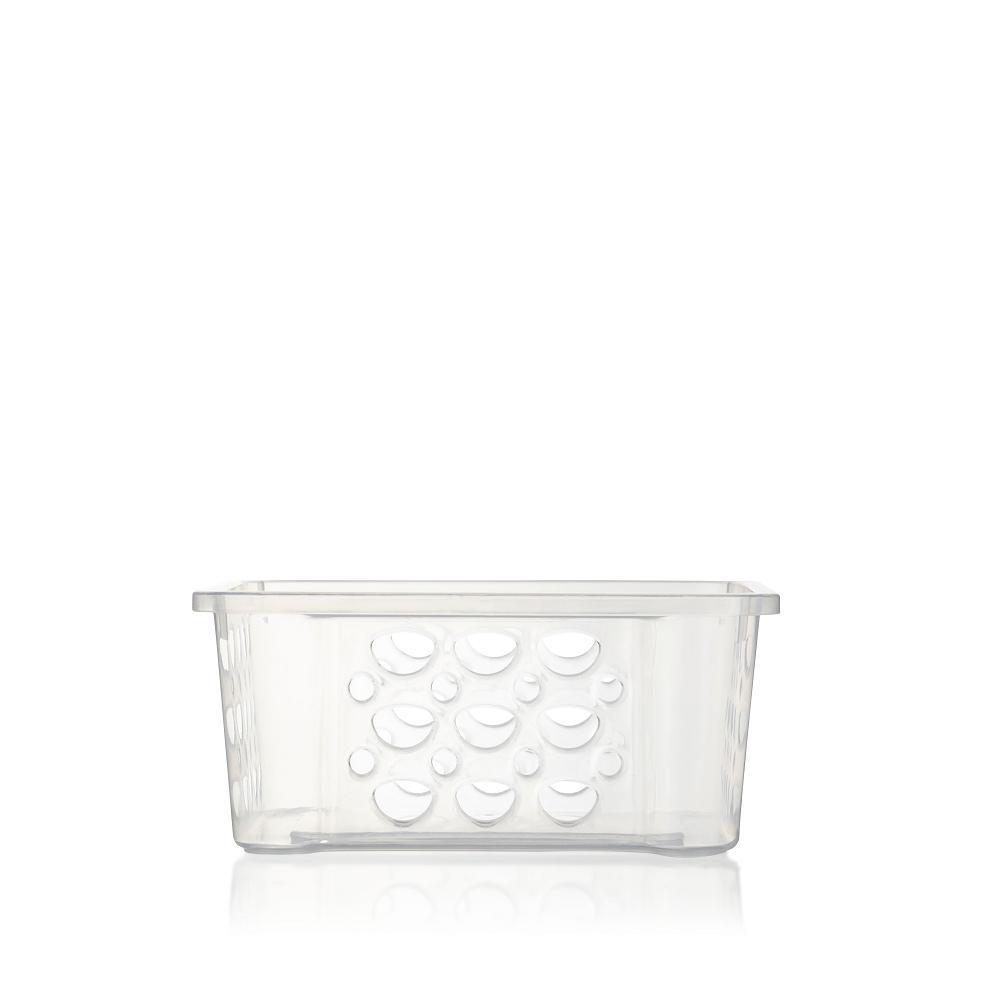 Cesta Empilhável Plástico Transparente 746ml Moolti Sanremo - 1