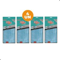 Kit 4 Panos de Chão Microfibra Alta Performance EsfreBom - 1
