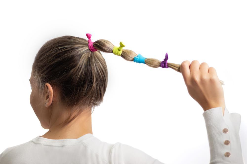 Elástico de Cabelo Hair Ties Neon Lanossi 4 Unidades - 4