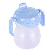 Copo Infantil com Bico e Alça Atóxico Azul Baby Sanremo 310ml - 1