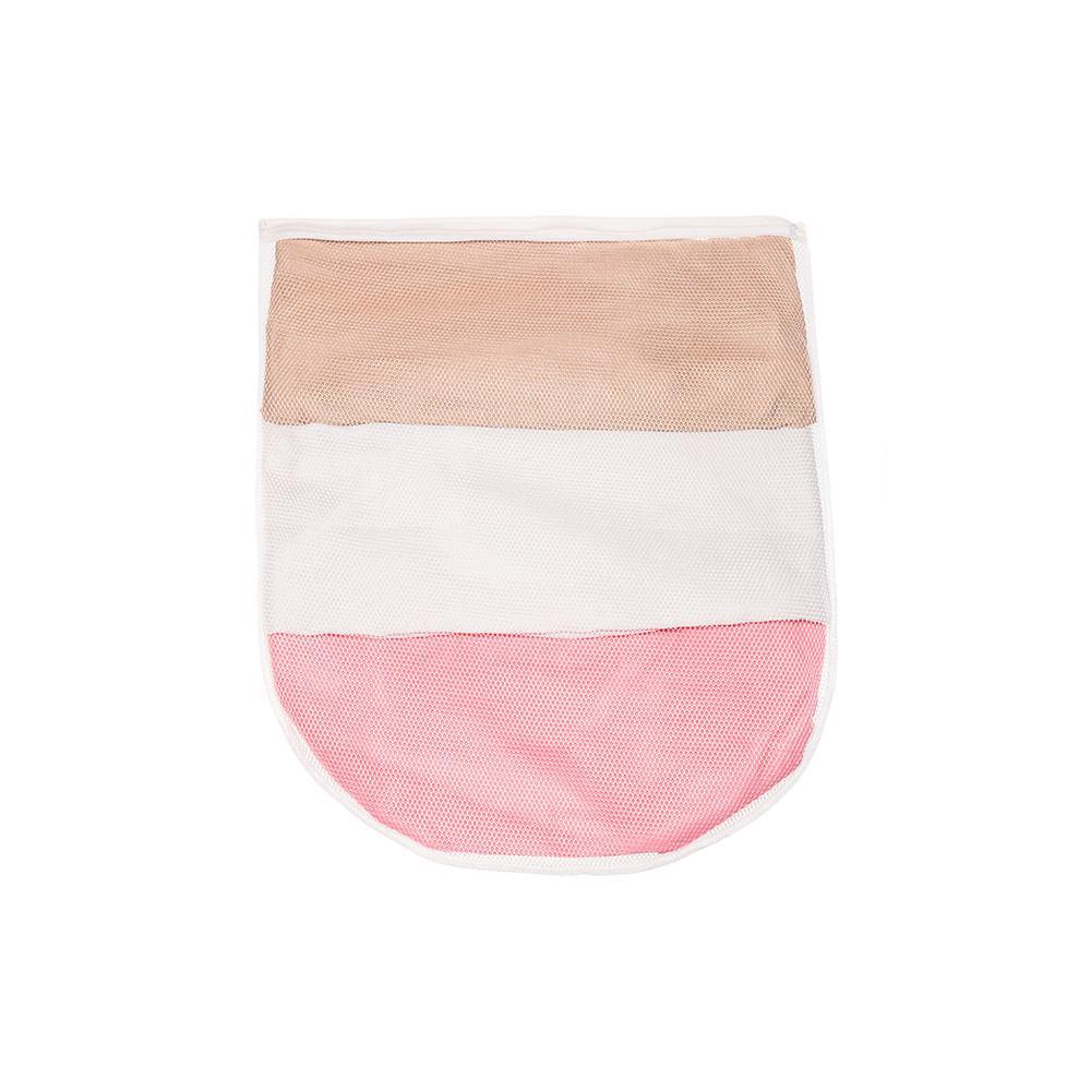 Saco para Lavar Roupa Delicada Grande 49,5x60cm Transparente Log Ordene - 3