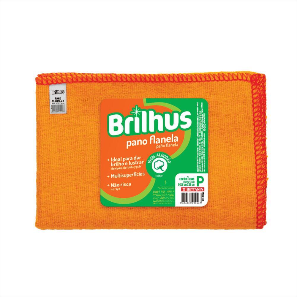 Pano Flanela Pequeno 100% Algodão para Multissuperfícies Brilhus Bettanin - 1