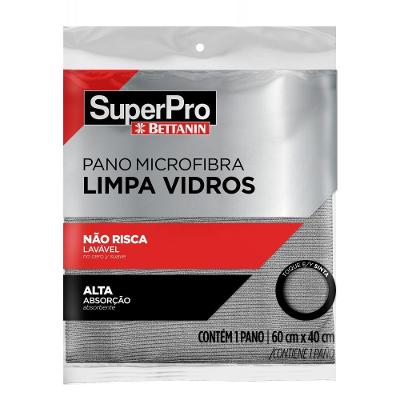 Pano Microfibra Limpa Vidro SuperPro