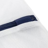 Saco para Lavar Roupa Premium Pequeno Branco/Azul Log Ordene - 6