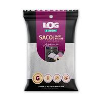 Saco para Lavar Roupa Premium Grande Branco/Azul Log Ordene - 1