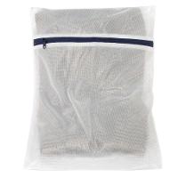 Saco para Lavar Roupa Premium Grande Branco/Azul Log Ordene - 2