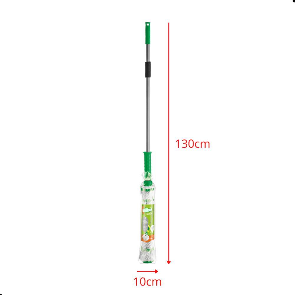 Mop Torção de Microfibra com Cabo Brilhus Bettanin - 4