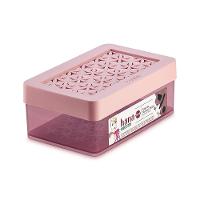 Organizador Plástico Multiuso Rosé 750ml Hana Ordene - 1