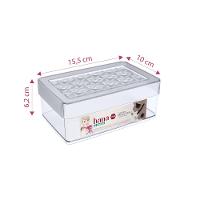 Organizador Plástico Multiuso Cristal 750ml Hana Ordene - 2