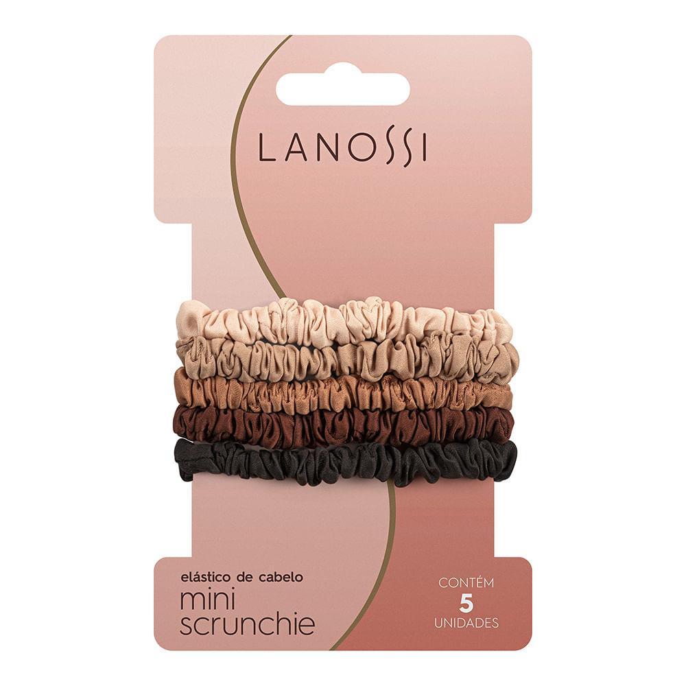 Mini Scrunchie Cappuccino Lanossi 5 Unidades - 1
