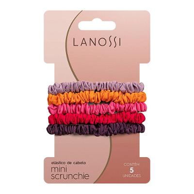 Mini Scrunchie Summer Vibes Lanossi 5 Unidades