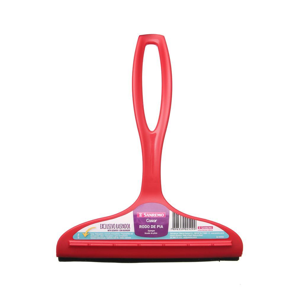 Rodo de Pia Vermelho 14cm Casar Sanremo - 1