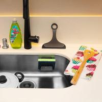 Kit Acessórios para Pia Ralo, Rodo e Porta Esponja EsfreBom - 2