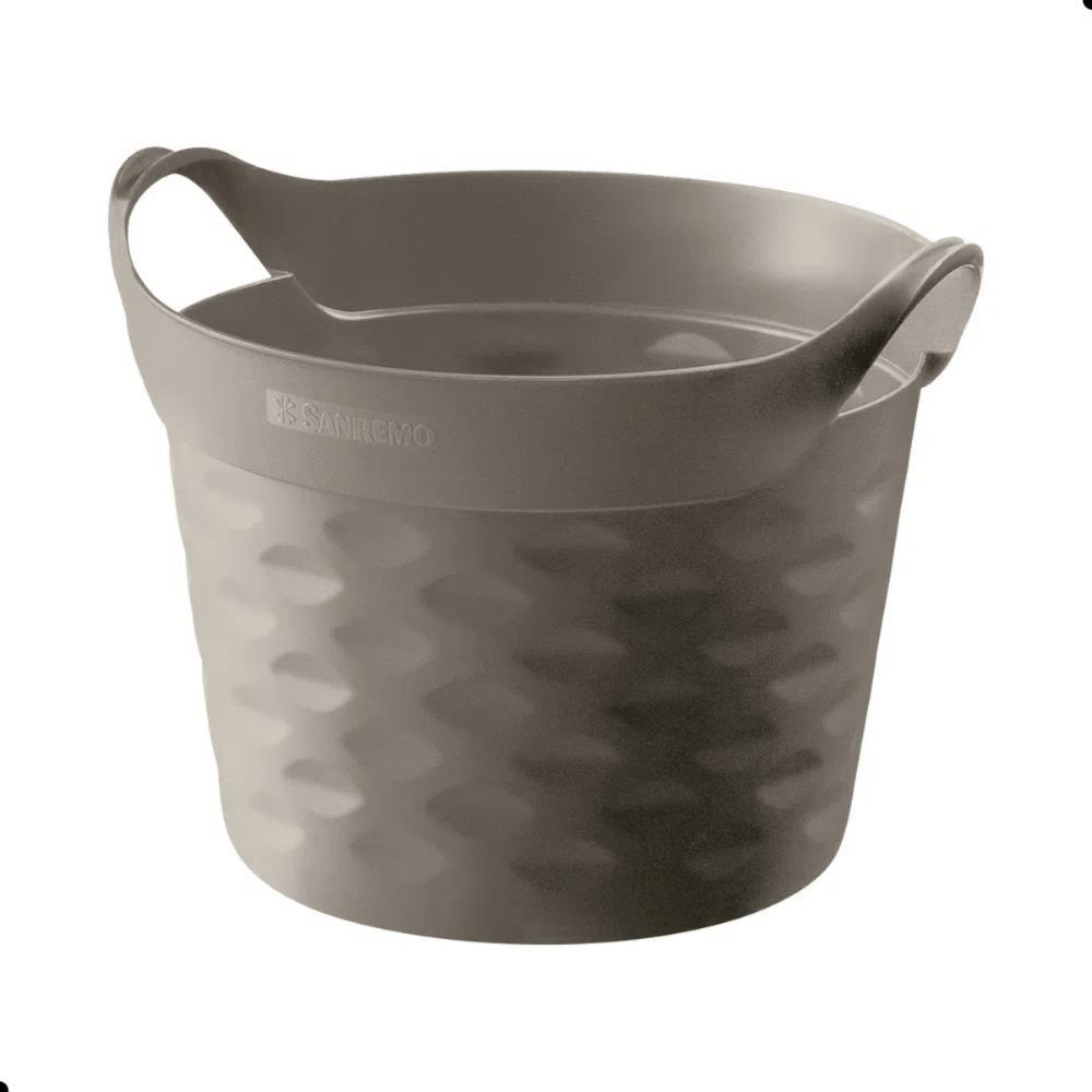 Kit Cesto Organizador Circular Plástico Castor 3L Sanremo 3 Unidades - 3